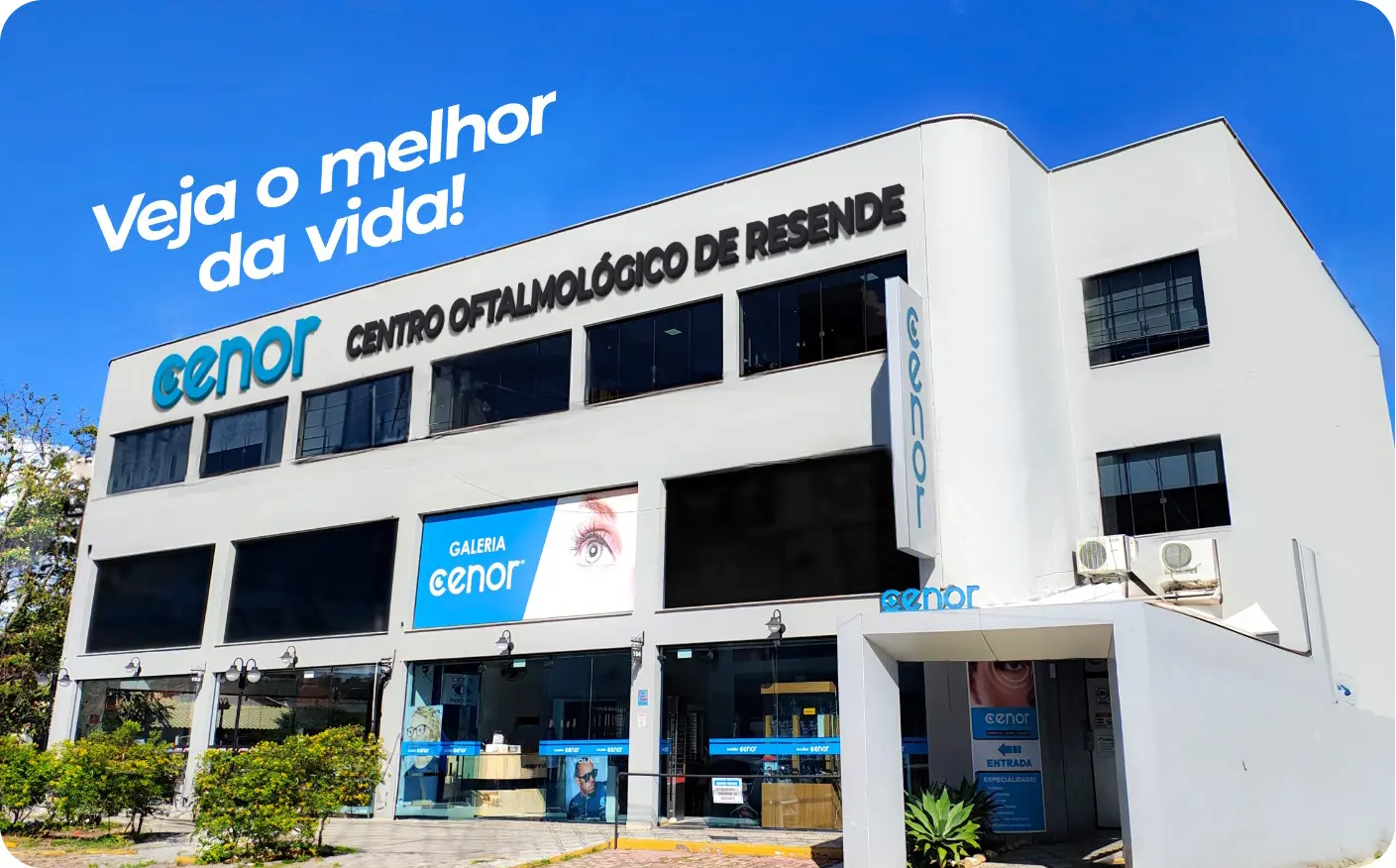 Fachada da Clínica Cenor